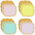 Stuffygreen 100 Pcs Pastel Paper Placemats 13.4 x 12 Inch Disposable Easter by Stuffygreenus