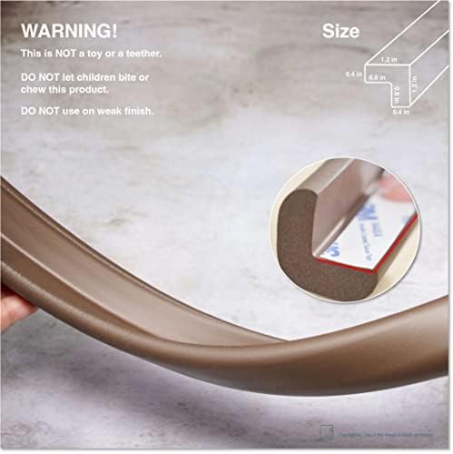 Roving Cove Furniture Edge Protector, Desk Edge Cover, Large 9ft Edge Only - Image 6
