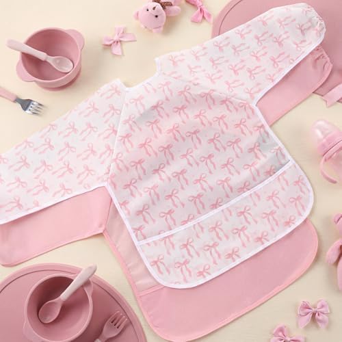 2 Pack Long Sleeve Baby Bib - Image 6