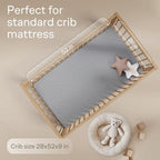 Niagara Crib 2 Pack 100% Waterproof Mattress Protector, Soft Breathable Crib - Image 3