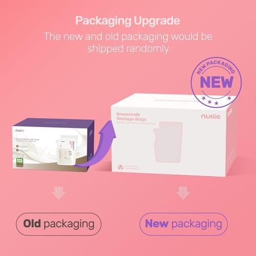 Nuliie 120 Pcs Breastmilk Storage Bags Freezer, 8 OZ Breast Milk Storing Bags - Image 2