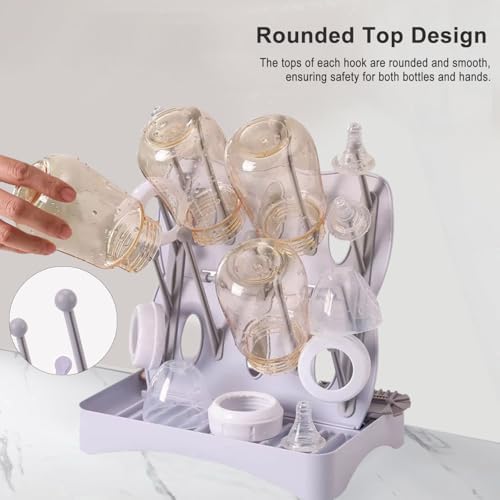 Portable Bottle Drying Rack, Foldable & Space Saving Drying Rack - Image 6