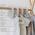 3 Sprouts Baby Closet Dividers, Newborn to 2T, Checkerboard, 8 Piece Set - Image 4