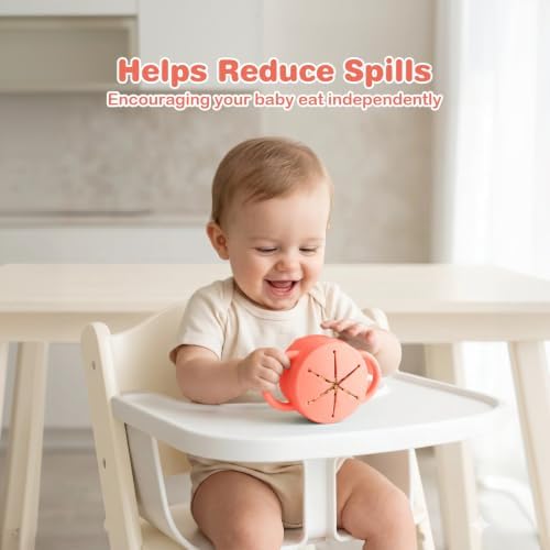 Daximo 2 Pack Toddler Snack Cups - Image 3
