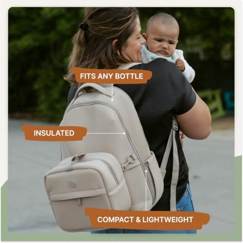 Parker Baby Co. Drift Neoprene Bottle Cooler, Insulated Travel Bag - Image 3
