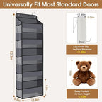 Over The Door Organizer Storage behind Door Hanging Organizer - Image 2