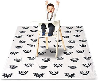Baby Splat Mat for Under High Chair by MOMIGO