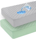 david's kids 2 Pack 52''x28'' Waterproof Crib Mattress Protector Pad Cover by davidskids
