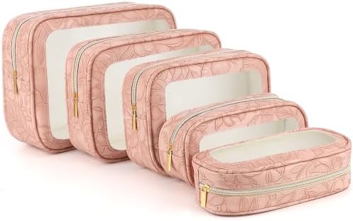 YOPCDJ 5PCS Diaper Bag Organizer Pouches Set, TSA Approved Travel Toiletry Bag by YOPCDJ