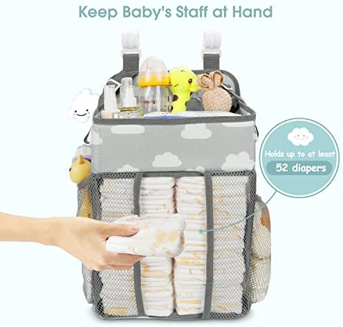 Maliton Hanging Diaper Caddy Organizer - Image 6