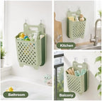 Stand Up Bath Toy Storage, Foldable Bathtub Toy Storage Caddy, Quick Drain - Image 6
