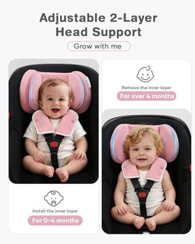 Infant Car Seat Head Support Pillow - Image 4