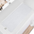 TEESHLY Bath Tub and Shower Mats, Non Slip 40 x 16 Inch Extra Long Bathtub Mat by TEESHLY