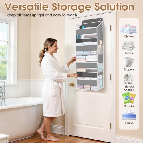 Over The Door Organizer Storage behind Door Hanging Organizer - Image 6