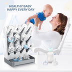 Dayacoco Baby Bottle Drying Rack, Space Saving Vertical Bottle Dryer Holder - Image 2