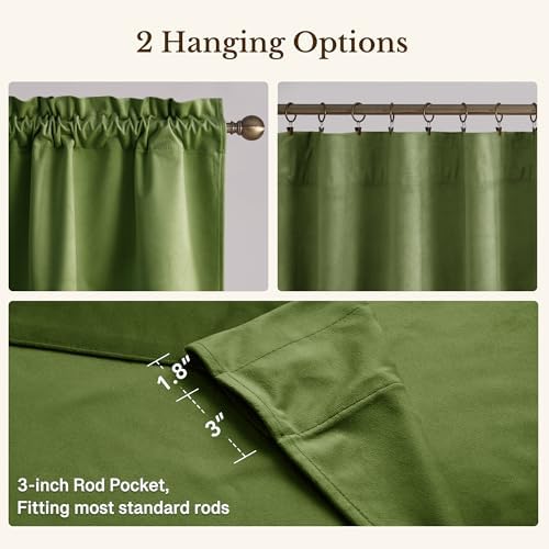 StangH Grass Green Valance for Windows 52x18 Inch, 1 Panel - Image 4
