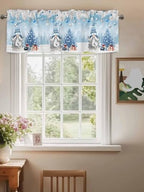 Vandarllin Christmas Gnome Valance Curtains - Image 3