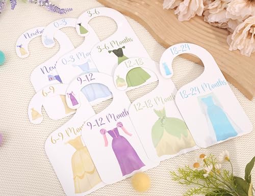 Princess Nursery Closet Dividers, Princess Baby Shower, Girl Closet Organizer - Image 6