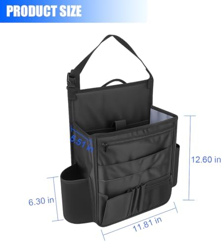 Car Front Seat Organizer, Automotive Interior Storage Organizer, Universal - Image 2