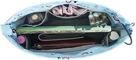 Vercord Premium Nylon Purse Organizer Tote Handbag Insert Organizers Bag in Bag - Image 5