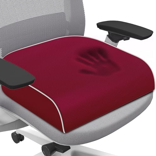 SweetSlubr Seat Cushion, Chair Pad, Memory Foam Tailbone Pain Relief by Unknown