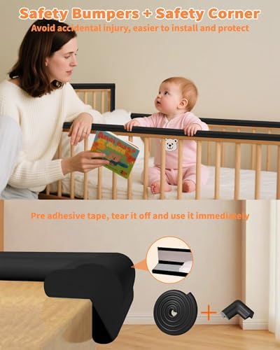 Baby Proof Corners and Edges, 6.6FT 0.6'' Thick, Peel and Stick - Image 5