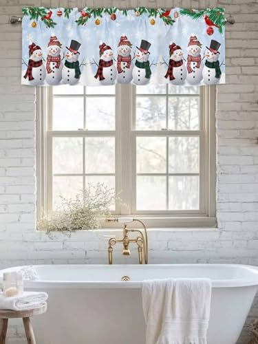 Vandarllin Christmas Kitchen Curtains Valances - Image 6