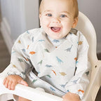 Tiny Twinkle Long Sleeve Bib for Babies & Toddlers | Waterproof Smock Bib for - Image 3