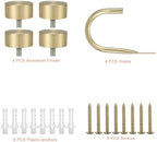 Premium Curtain Holdback, Quality Metal Decorative Curtain Holdbacks - Image 3