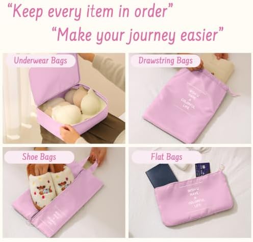 9 Set Packing Cubes for Travel Essentials - Image 2