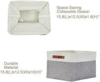 DECOMOMO Storage Bins, Extra Large Fabric Storage Baskets - Image 3