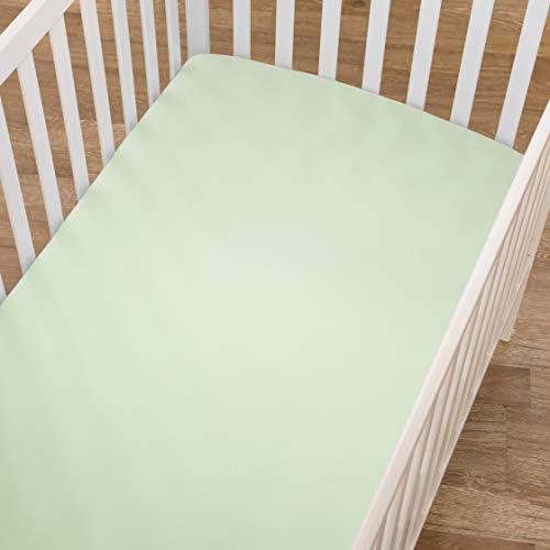 American Baby Company Cotton Fitted Crib Sheet 52x28" - Image 5
