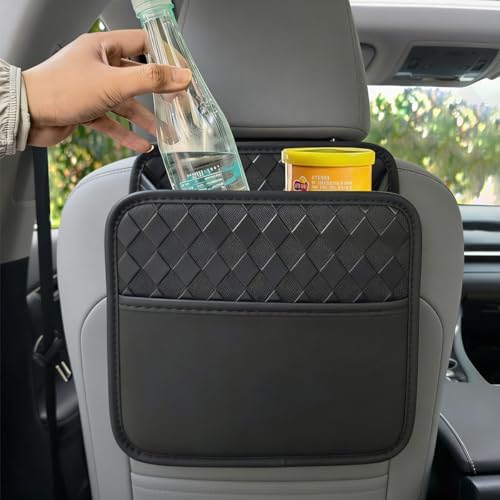 Mandark PU Leather Car Seat Back Organizer, Style 3 - Image 5