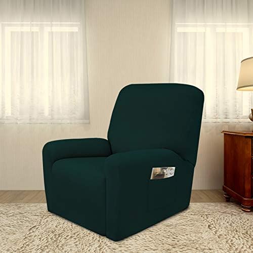PureFit Stretc Recliner Chair Covers Fleece Soft Couch Covers - Image 2