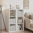 StorageWorks Storage Baskets for Shelves, Light Gray, Extra Large - Image 2