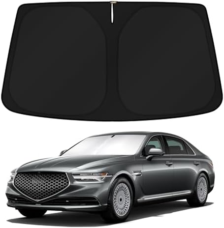 KUST Windshield Sun Shade for 2017-2022 Genesis G90 Sedan Accessories Custom by KUST