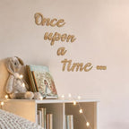 Once Upon a Time Sign Nursery Decor Wood Sign - Image 3