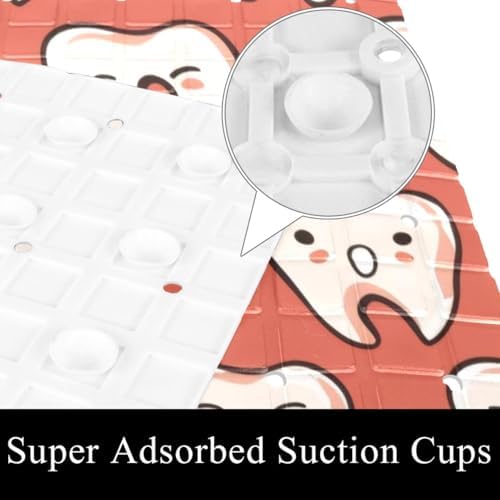 Non Slip Bathtub and Shower Mat 26.8x15.1 inch, Bath Mat - Image 2