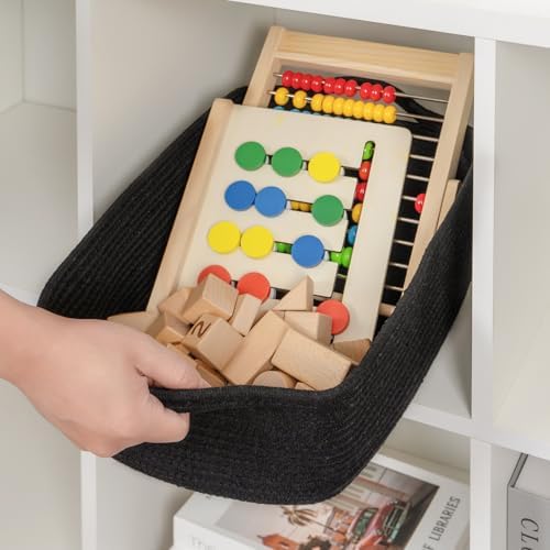 CubesLand Cute and Durable Small Cotton Rope Basket - Image 6