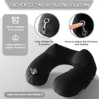 Keemall Portable Inflatable Travel Neck Pillow - Image 2
