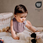 Muslin Baby Bibs for Drooling and Teething, Bibs for Boys Girls - Image 2