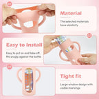 3 Pack Silicone Sleeves for Dr. Brown's Glass Baby Bottles, 8 oz - Image 5