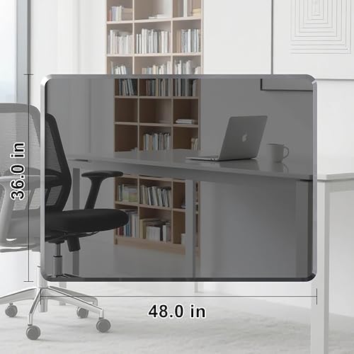 MESAILUP Beveled Edge Office Chair Mat - Image 5