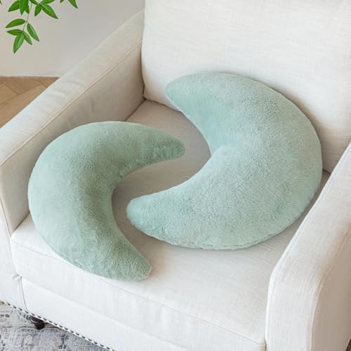 Moon Pillow, Decorative Throw Pillows - Image 2