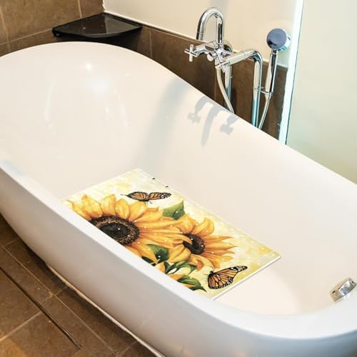 Shower Mat Bathtub Mat, 26.8x15.1 inch, Non-Slip Bath Mat - Image 5