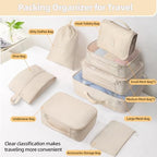 10 Pcs Set Packing Cubes - Image 3