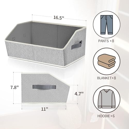 Homsorout Trapezoid Closet Shelf Organizer - Image 2