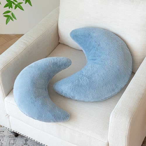 Moon Pillow, Decorative Throw Pillows - Image 2