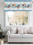 Vandarllin Coastal Beach Kitchen Curtains Valances - Image 4