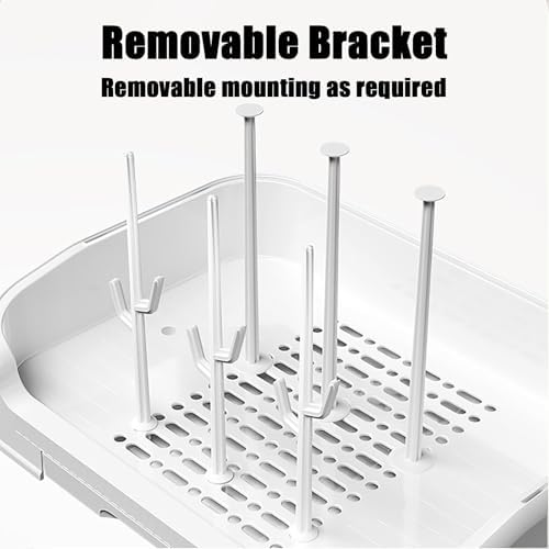 Baby Bottle Drying Rack Holder, Space Saving Bottle Drying Rack - Image 5